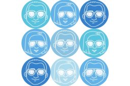 بهترین مدل عینک برای صورت های مربعی