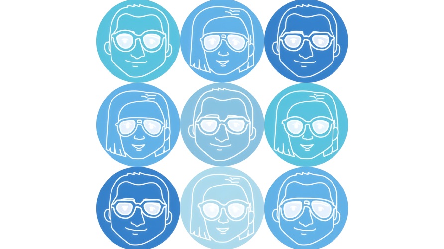 بهترین مدل عینک برای صورت های مربعی